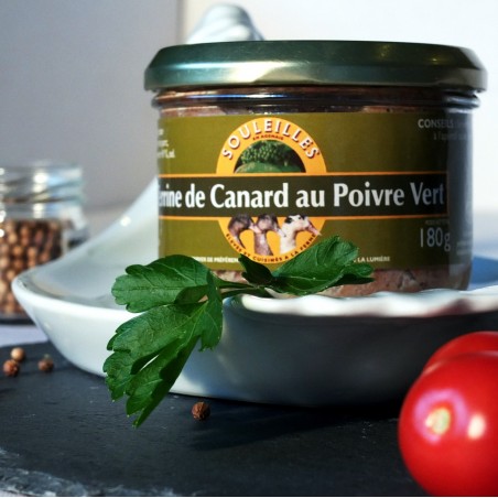 Terrine de canard au poivre...