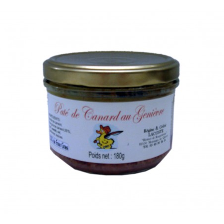 Pâté de canard au genièvre...