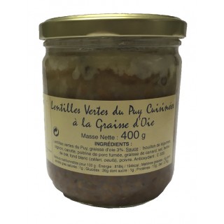 Lentilles Vertes du Puy 400g