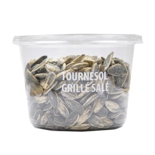 Graines de tournesol grillées, salées, 230 gr