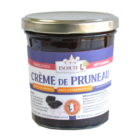 Crème de pruneaux pot de 375g