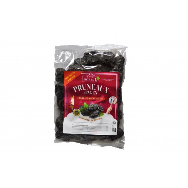 Lot 20x Pruneaux d'Agen dénoyautés très gros - IGP - Sachet 500g