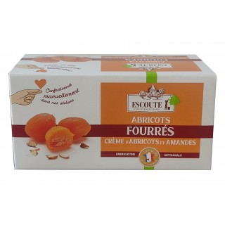 Abricots fourrés à la crème...