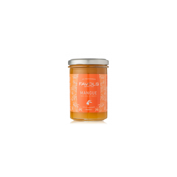 Confiture de Fruits Jaunes BIO (abricots, pêches, mangues, oranges)