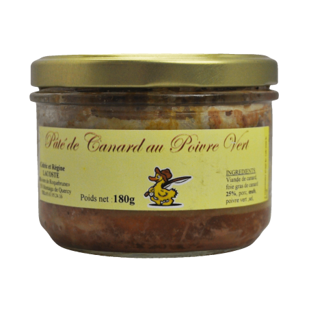 Pâté de canard au poivre...